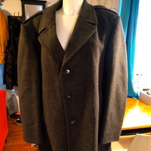 Vintage Sz 44 Grey Wool Stratojac Coat